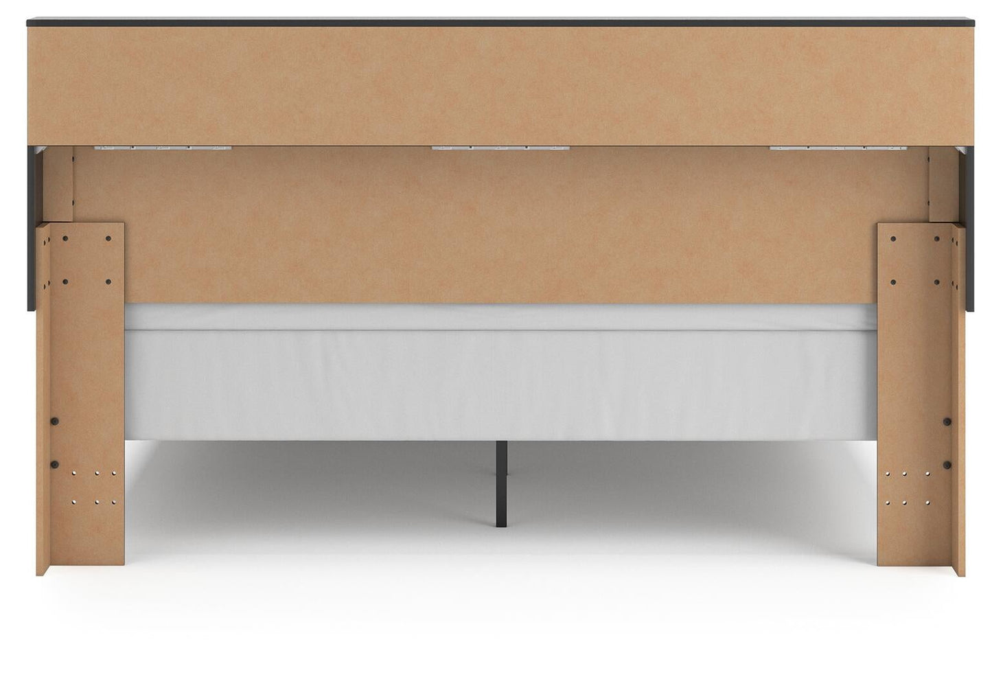Jonnifer King Bookcase Panel Bed