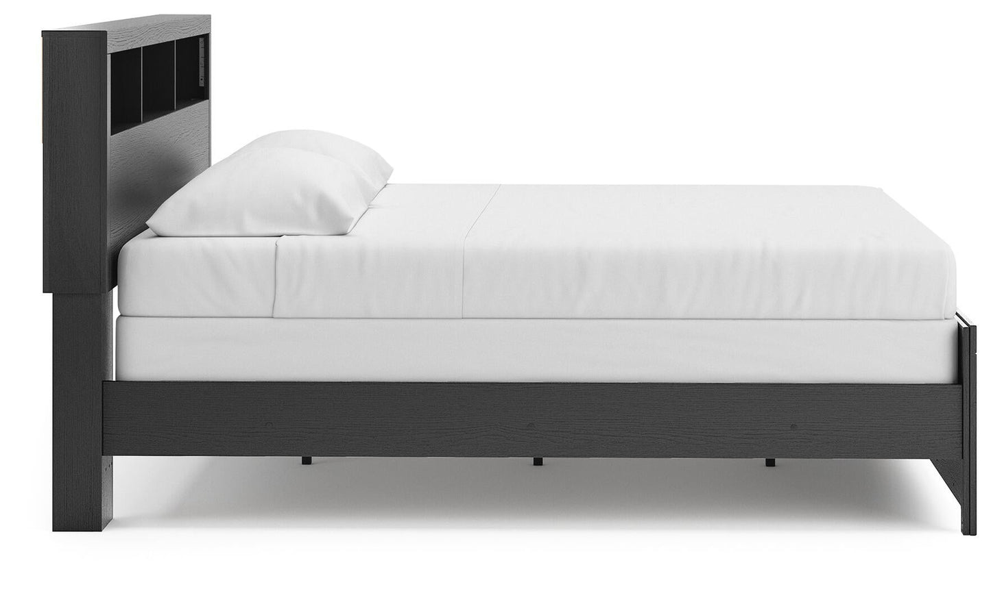 Jonnifer King Bookcase Panel Bed