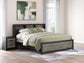 Jonnifer King Bookcase Panel Bed