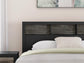 Jonnifer King Bookcase Panel Bed