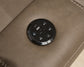 Max-Media 6-Piece Power Reclining Sectional with Audio Console