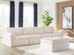Ashley Express - Canefield 4-Piece Sectional with Ottoman