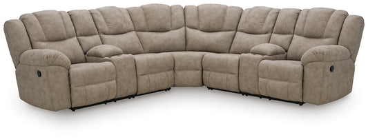 Ravenswaye 3-Piece Reclining Sectional with Double Console