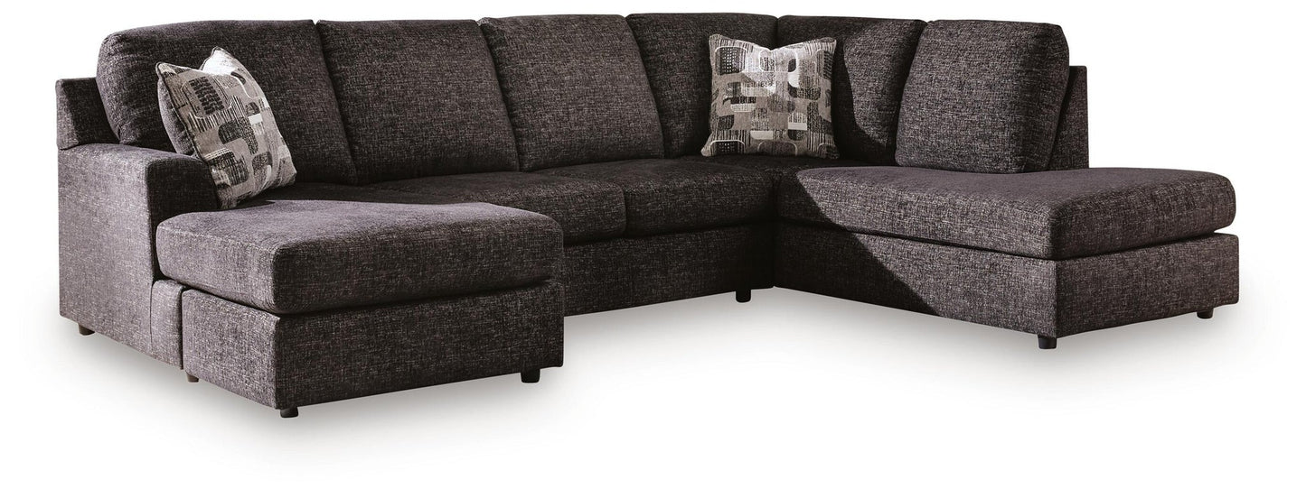Coralene 2-Piece Sectional with Chaise