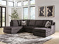 Coralene 2-Piece Sectional with Chaise