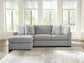 Artisian Loft 2-Piece Sleeper Sectional with Chaise
