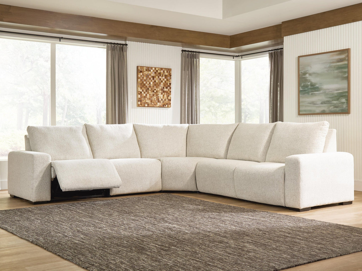 Caldriss 5-Piece Power Reclining Sectional