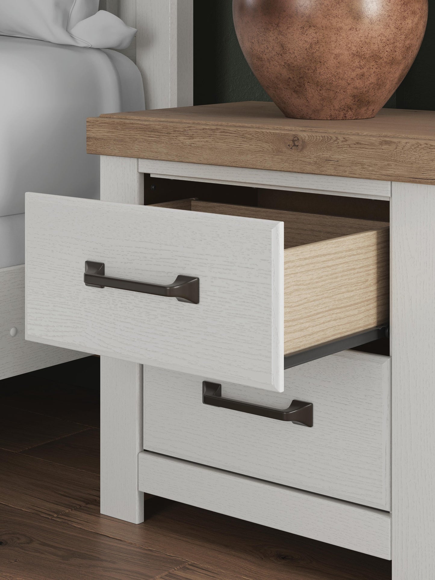 Savonport Full Panel Bed, Dresser, Mirror, Chest and Nightstand
