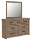 Garistyn Queen Panel Bed, Dresser, Mirror, Chest and Nightstand