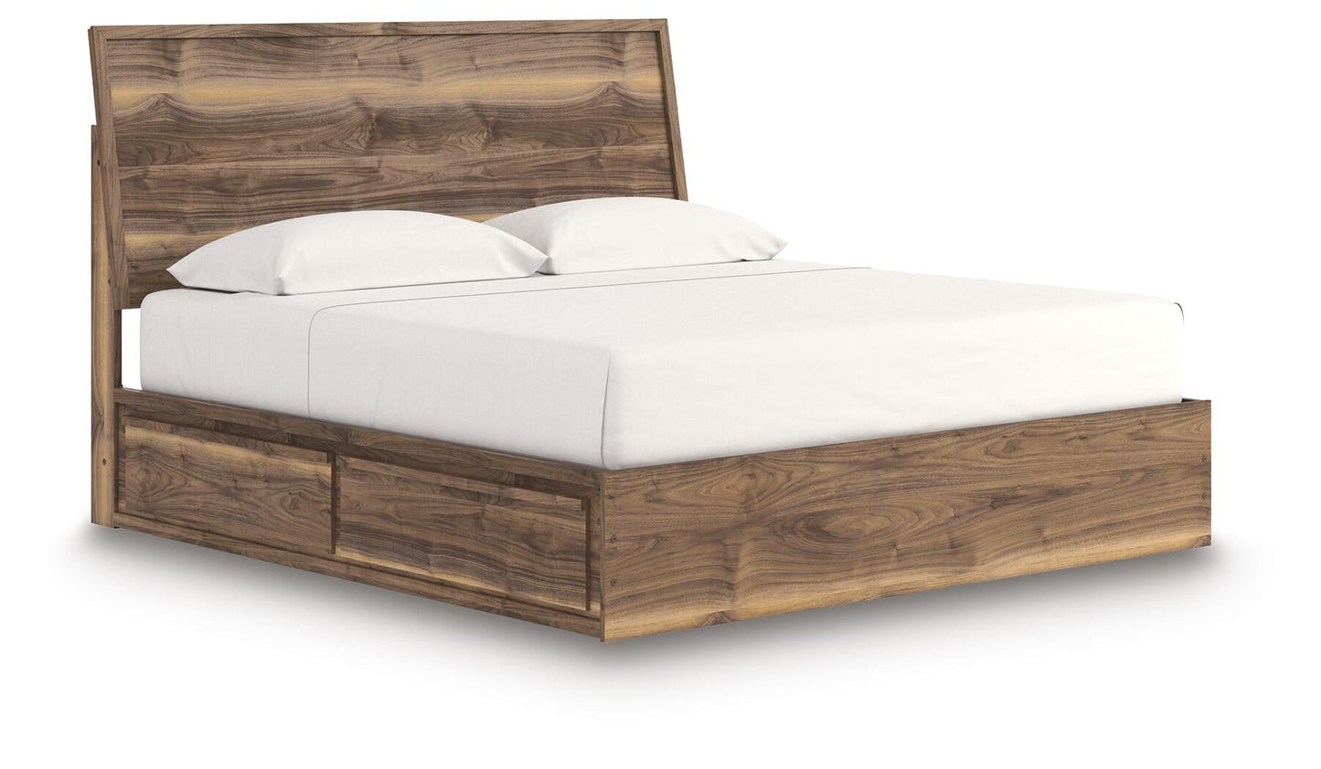 Ashley Express - Zadilyn King Panel Bed with Storage