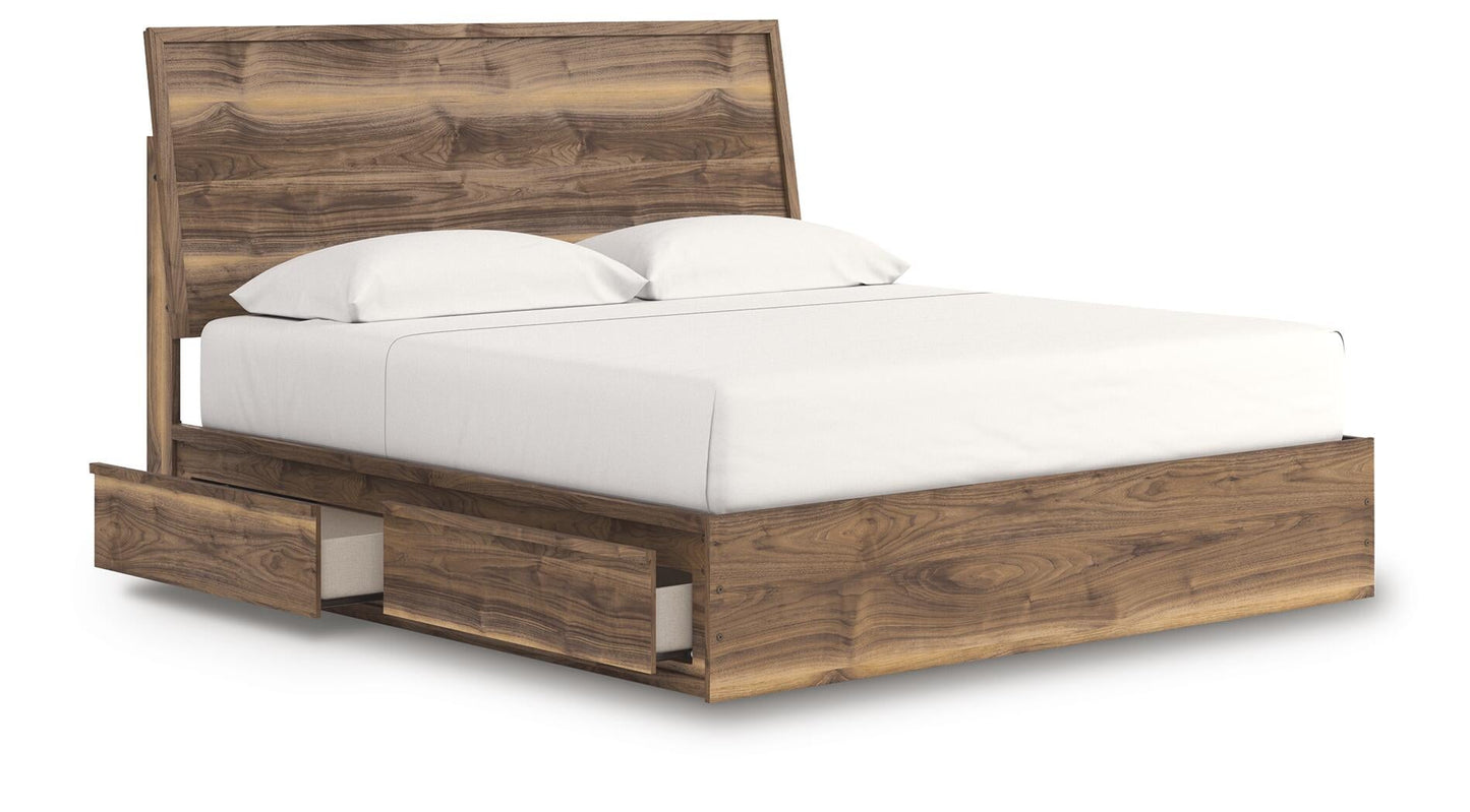 Ashley Express - Zadilyn King Panel Bed with Storage