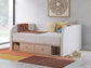 Shapella Full Upholstered Day Bed with Storage