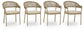 Ocean Park Arm Chair With Cushion (4/CN)