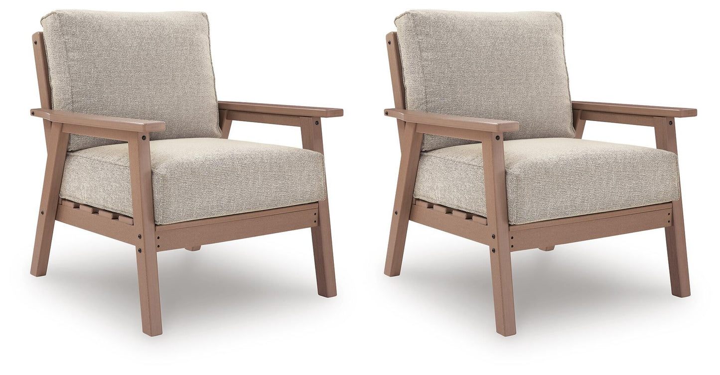 Ashley Express - Cliffs Beach Lounge Chair w/Cushion (2/CN)