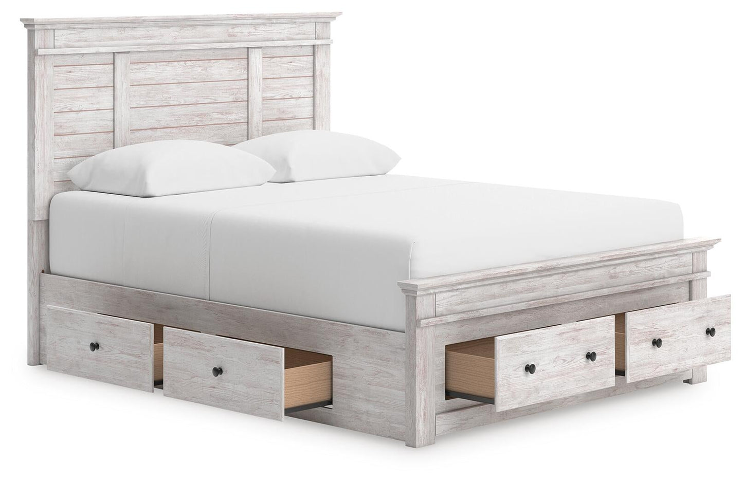 Fenderport Queen Panel Storage Bed