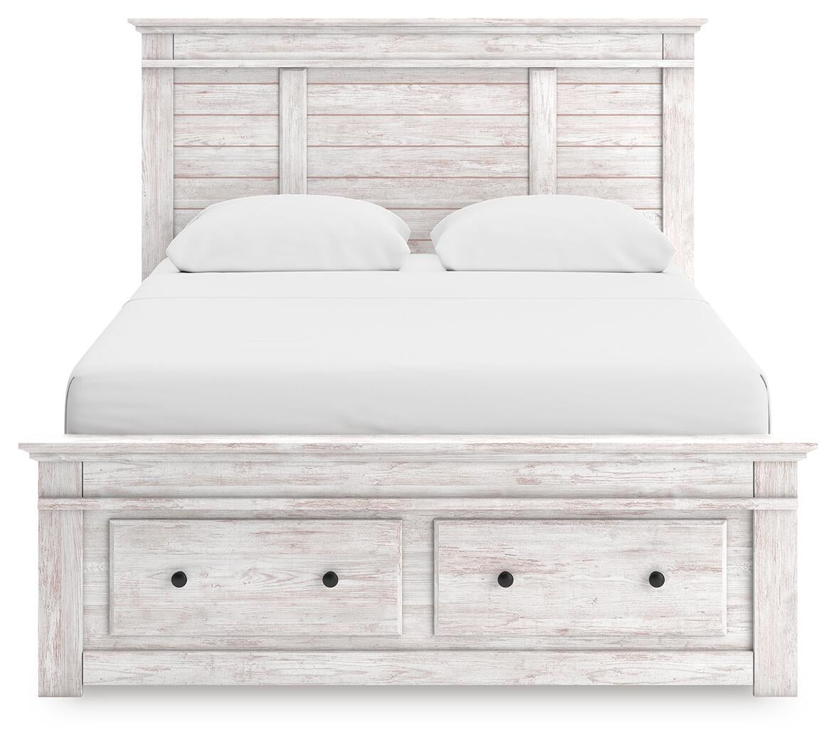 Fenderport Queen Panel Storage Bed