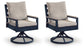 Mabry Shores Swivel Chair w/Cushion (2/CN)