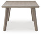Carisbo RECT Dining Table w/UMB OPT