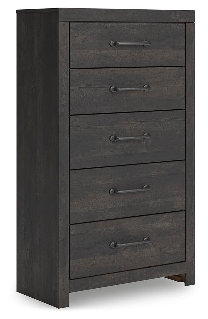 Delmorta Five Drawer Chest