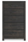 Delmorta Five Drawer Chest