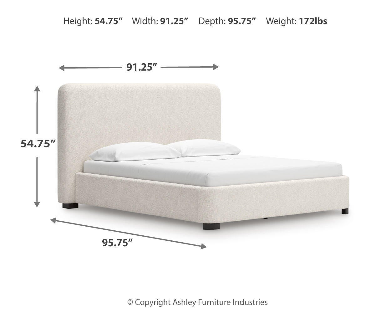 Whittgate Cal King Upholstered Bed
