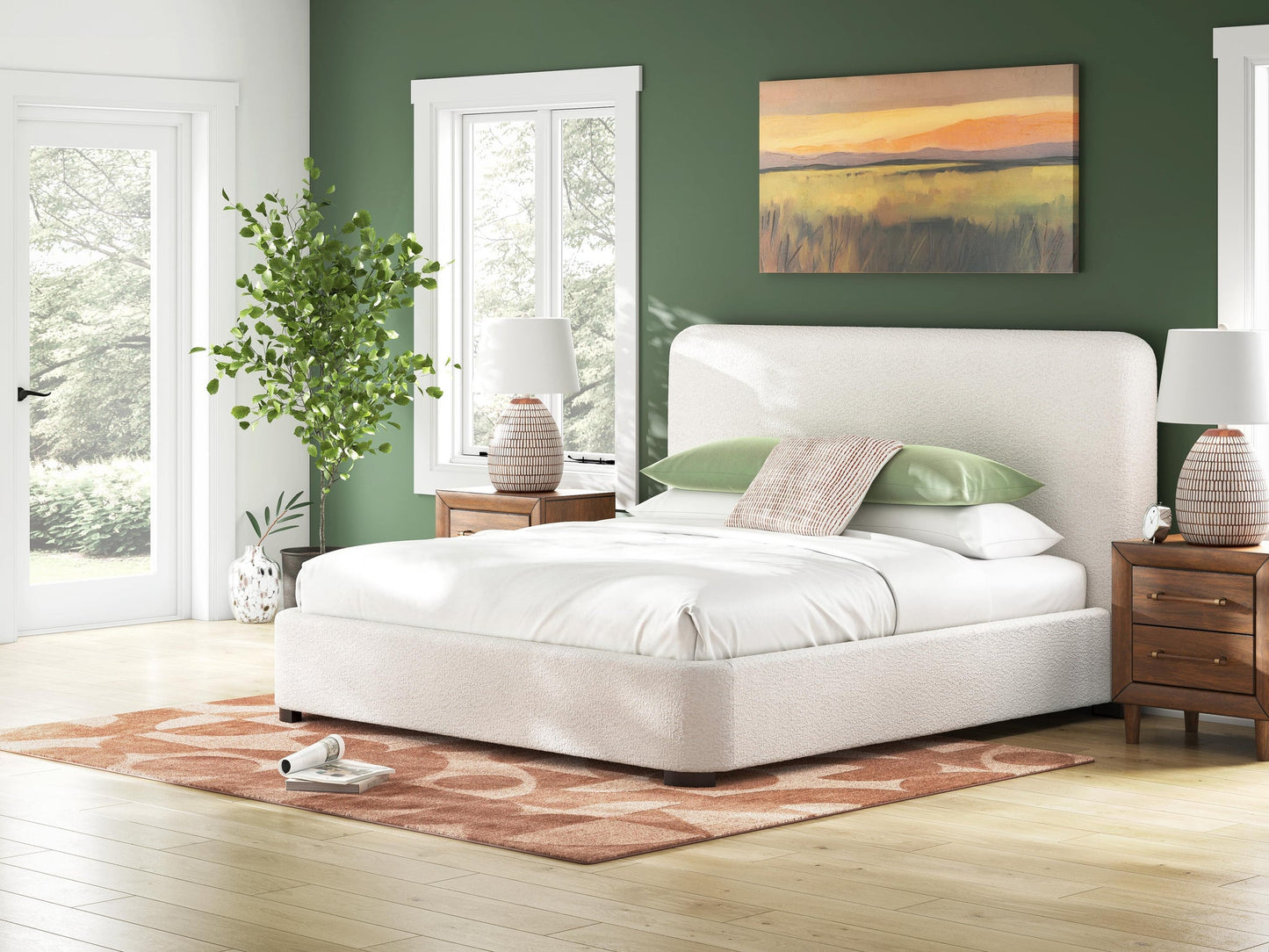 Whittgate King Upholstered Bed