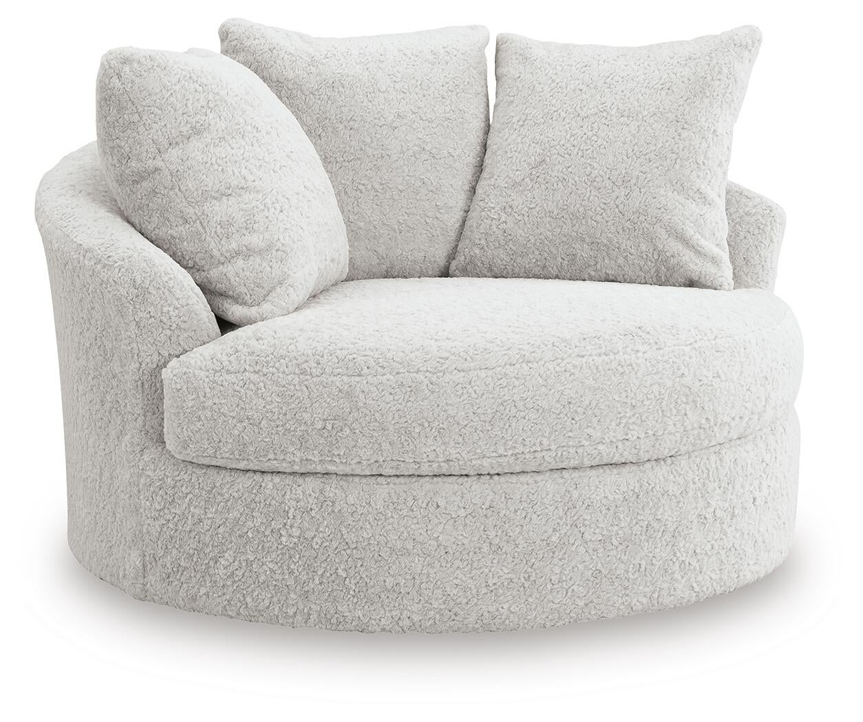 Snodoodle Oversized Swivel Accent Chair