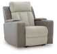 Stately Check PWR Recliner/ADJ Headrest