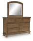 Vandenmore Dresser and Mirror