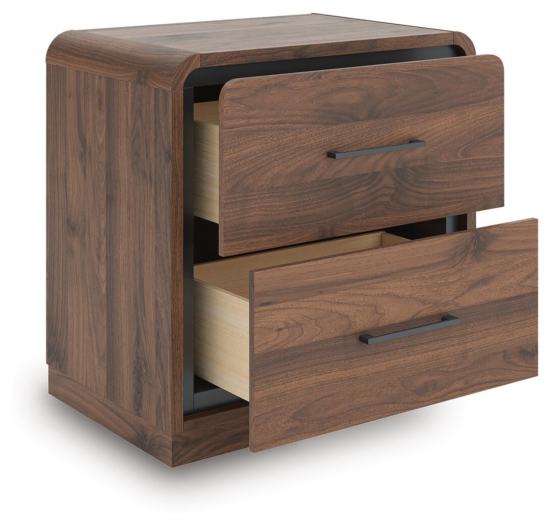 Hollinaze Two Drawer Night Stand