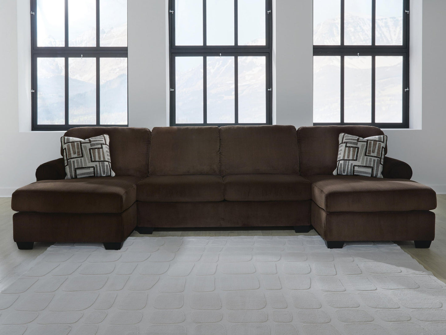 Landsings 3-Piece Sectional with Double Chaise
