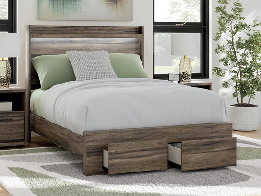 Baystorm Full Panel Storage Bed