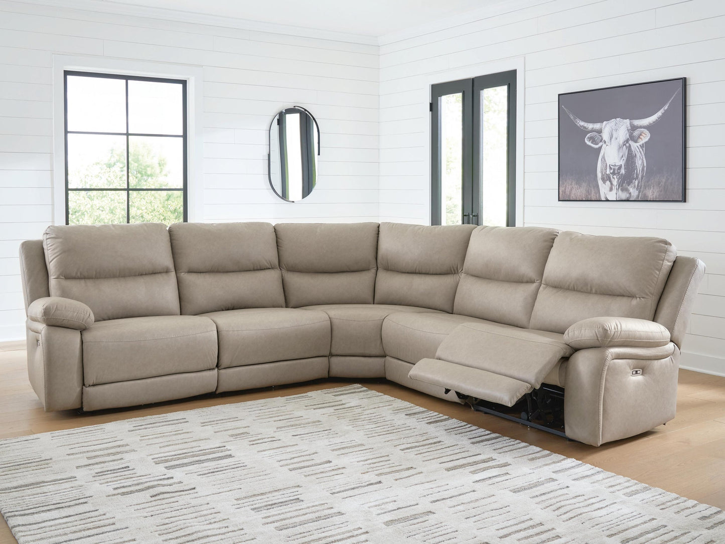 Brannigan 5-Piece Power Reclining Sectional