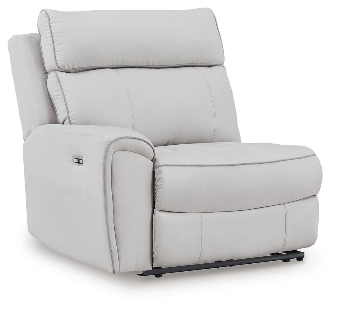 Grafton Pike 5-Piece Reclining Sectional with Storage Consoles