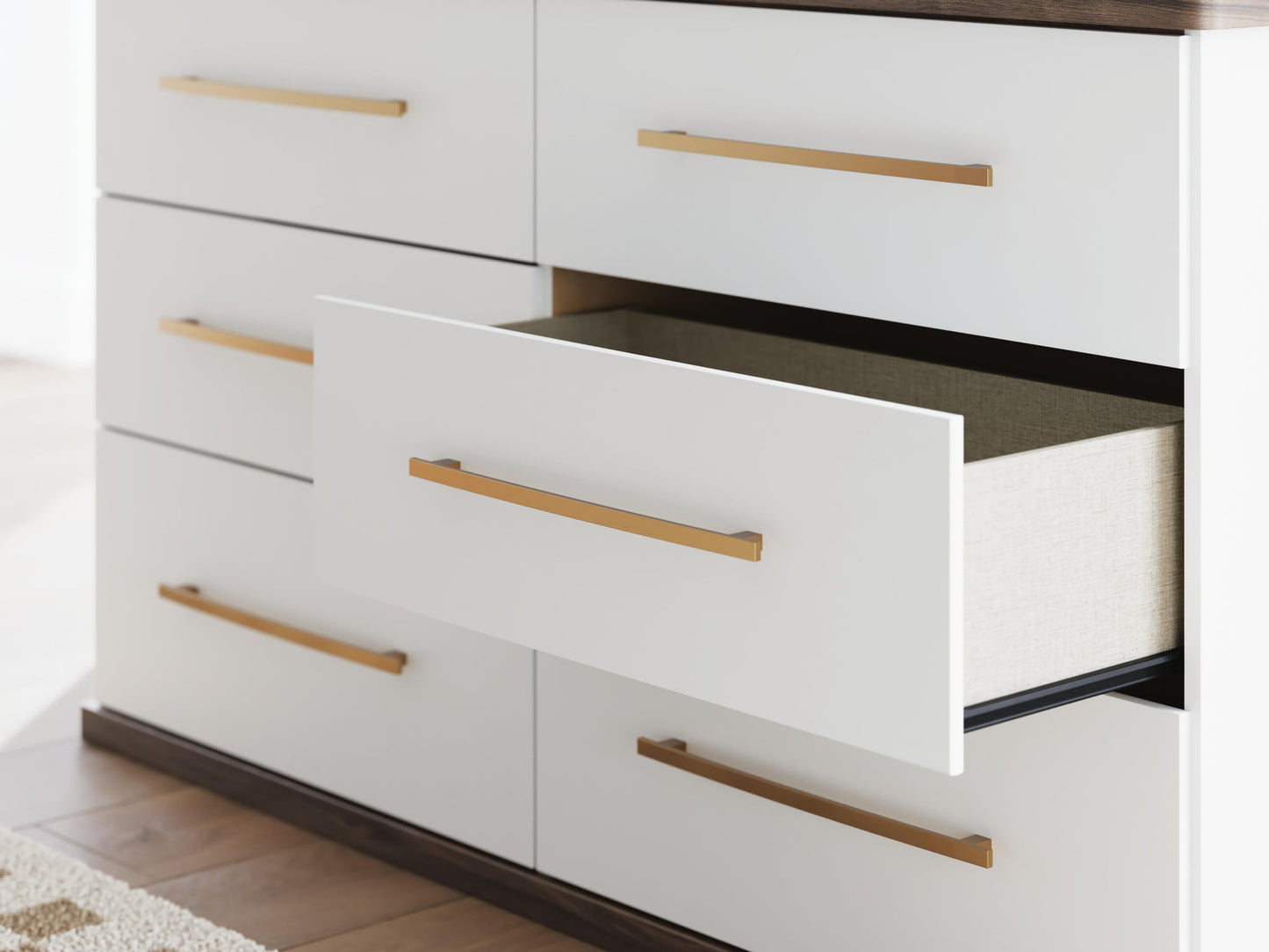 Mazilar Six Drawer Dresser