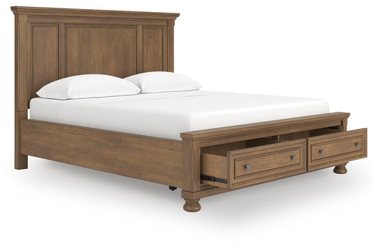 Vandenmore California King Panel Storage Bed