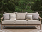 Francis Beach Sofa with Cushion