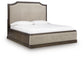 Bannette California King Upholstered Panel Bed