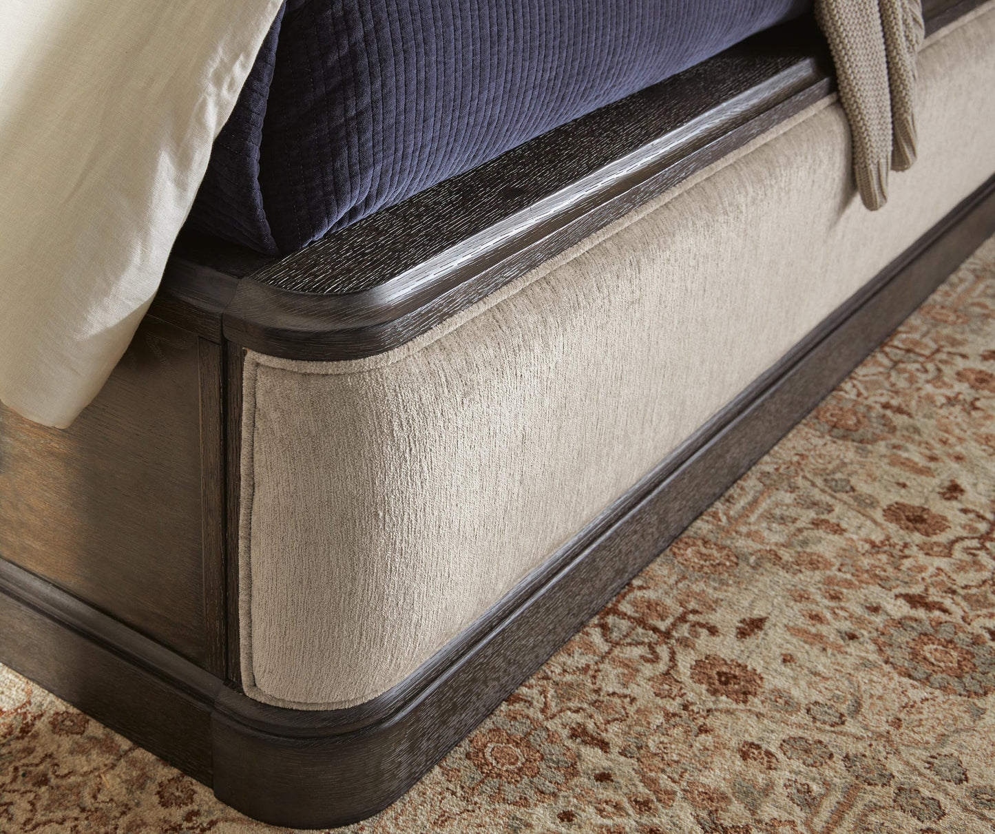 Bannette California King Upholstered Panel Bed
