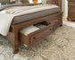 Havenstein California King Sleigh Storage Bed