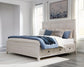 Cressenda California King Panel Storage Bed
