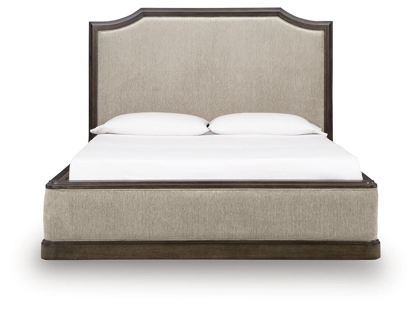 Bannette King Upholstered Panel Bed