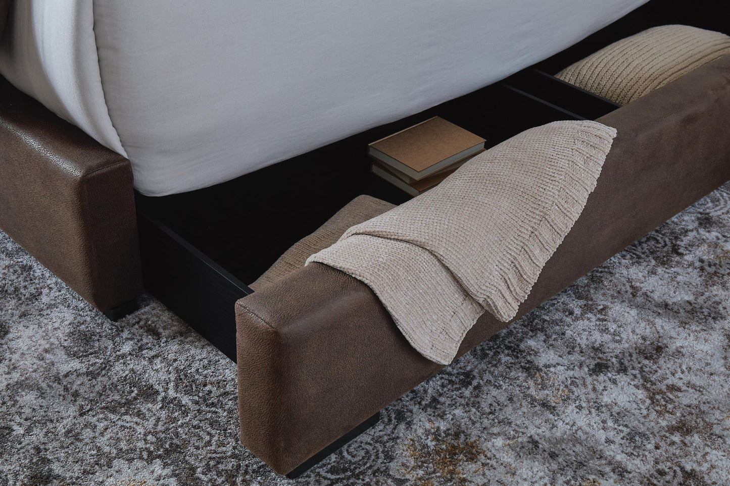 Fremindon Queen Upholstered Storage Bed