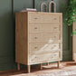 Cielden Five Drawer Wide Chest