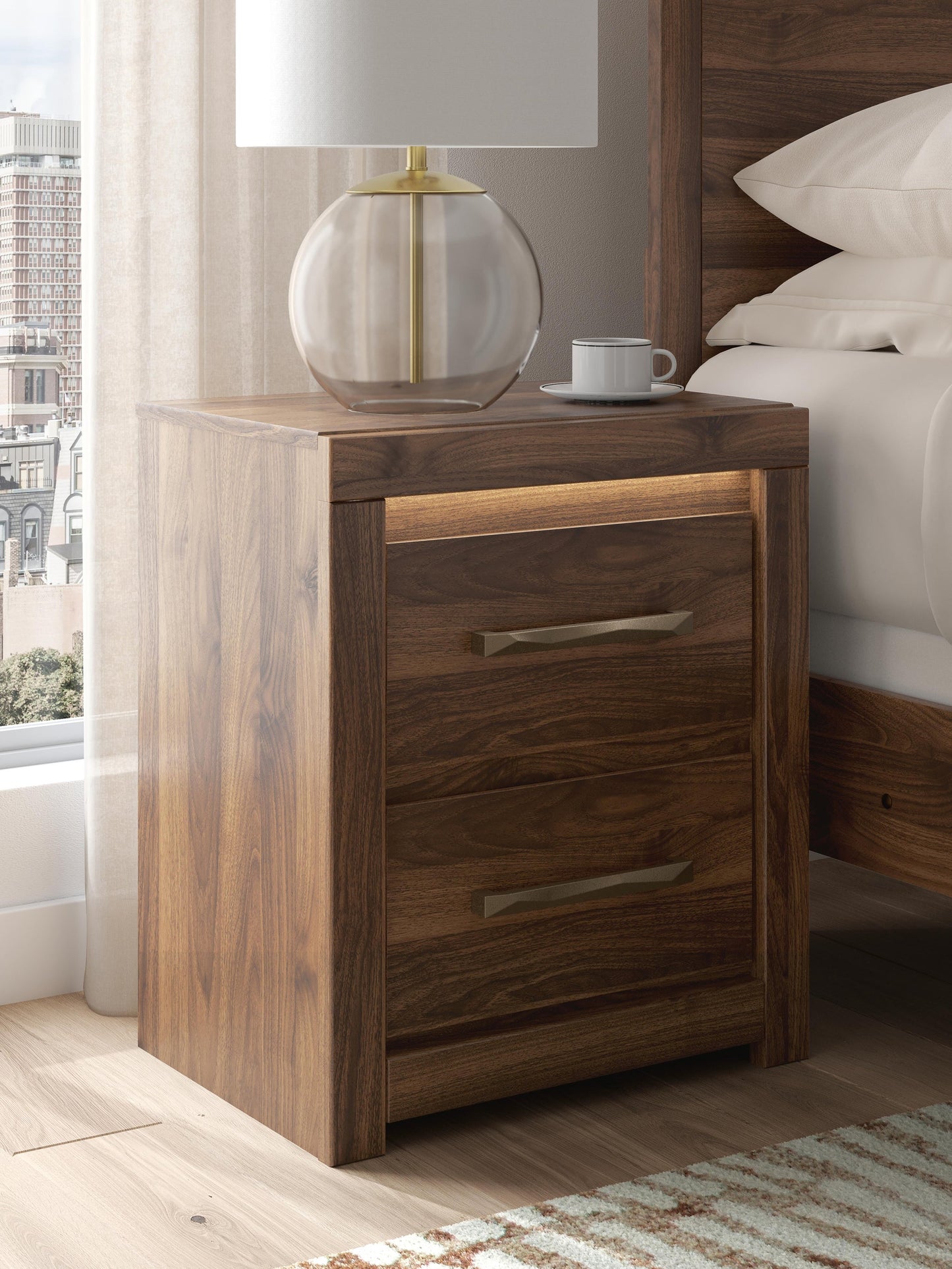 Ashley Express - Breckori Two Drawer Night Stand