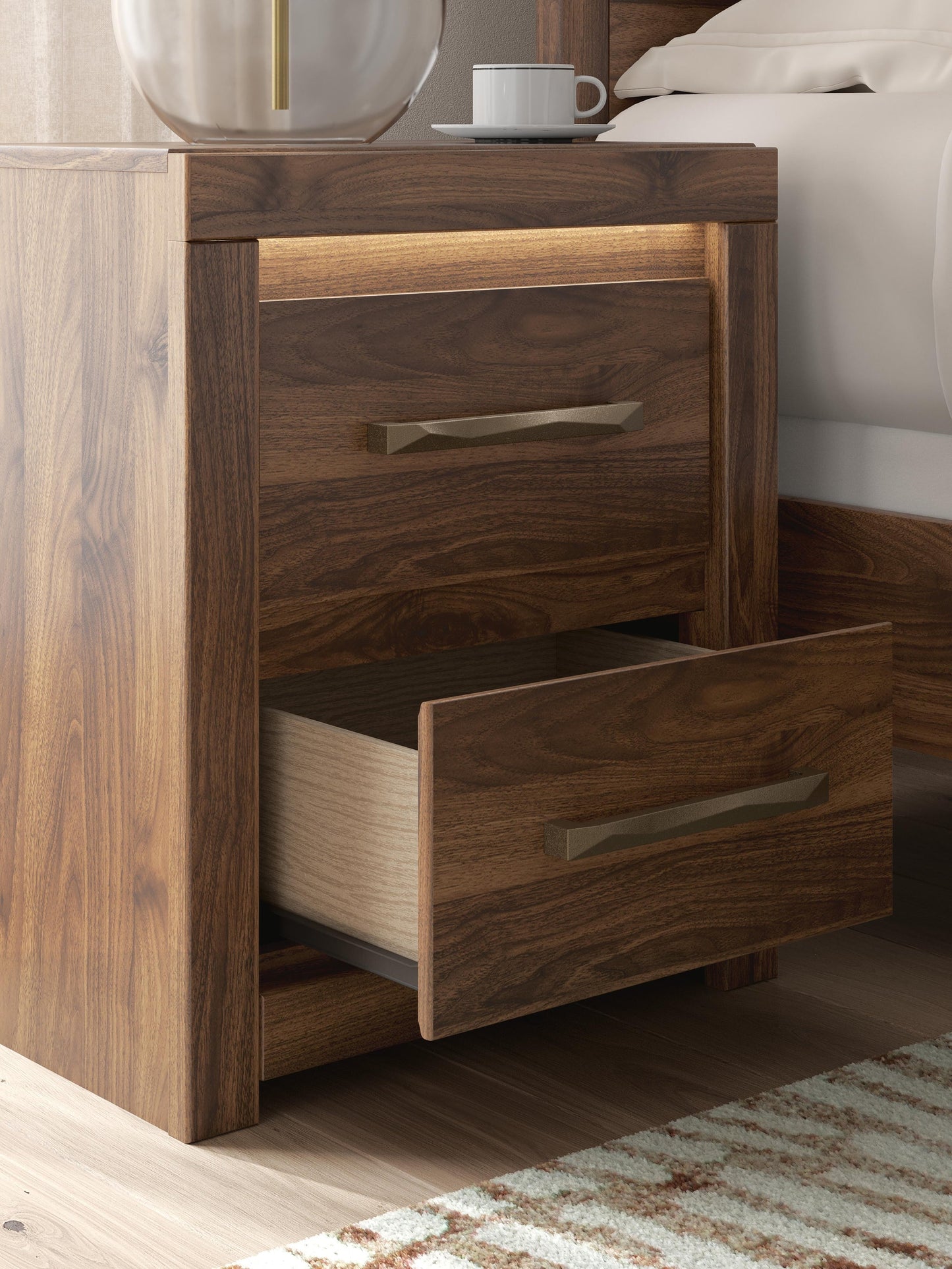 Ashley Express - Breckori Two Drawer Night Stand