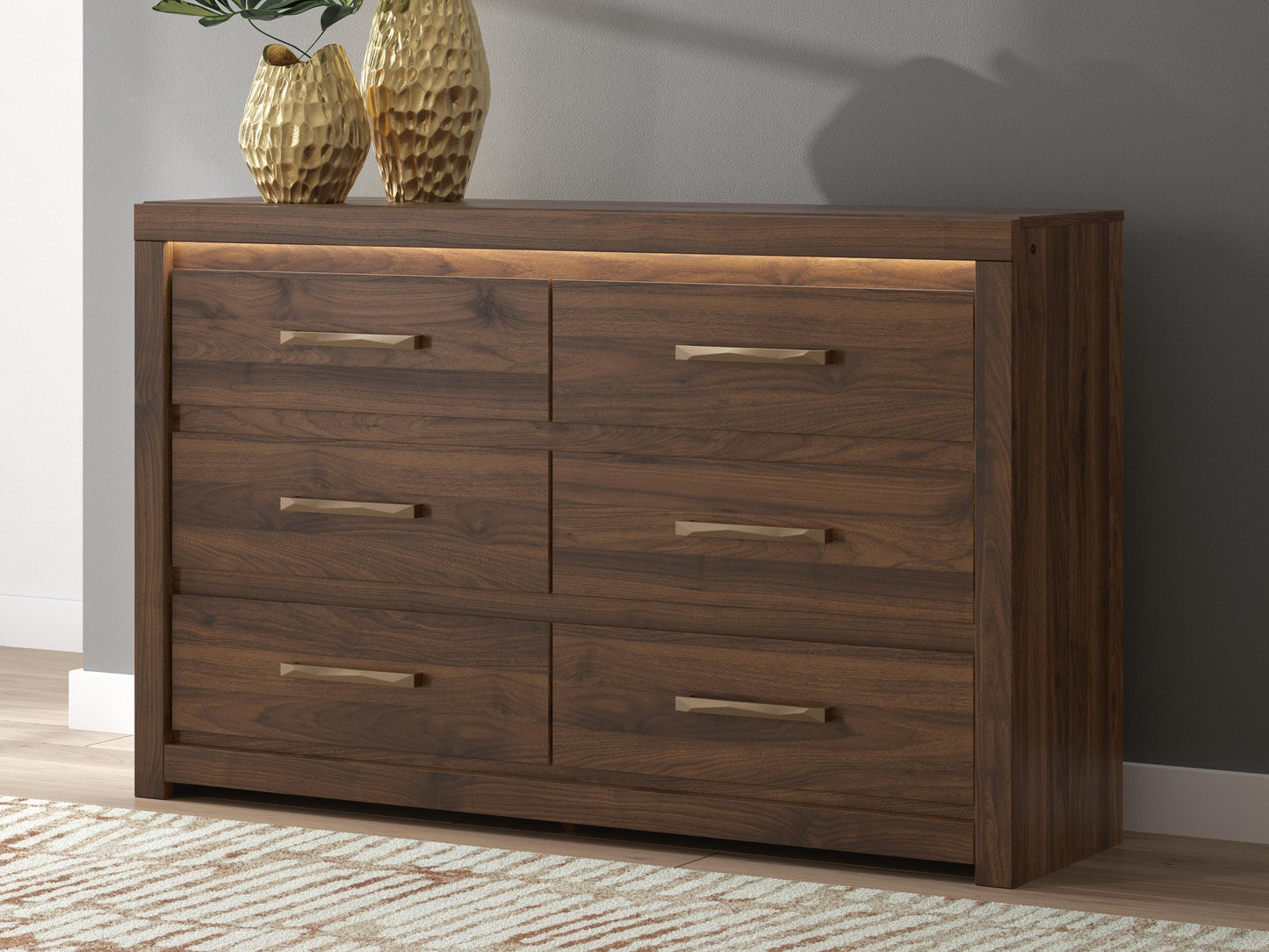 Breckori Six Drawer Dresser
