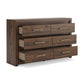 Breckori Six Drawer Dresser