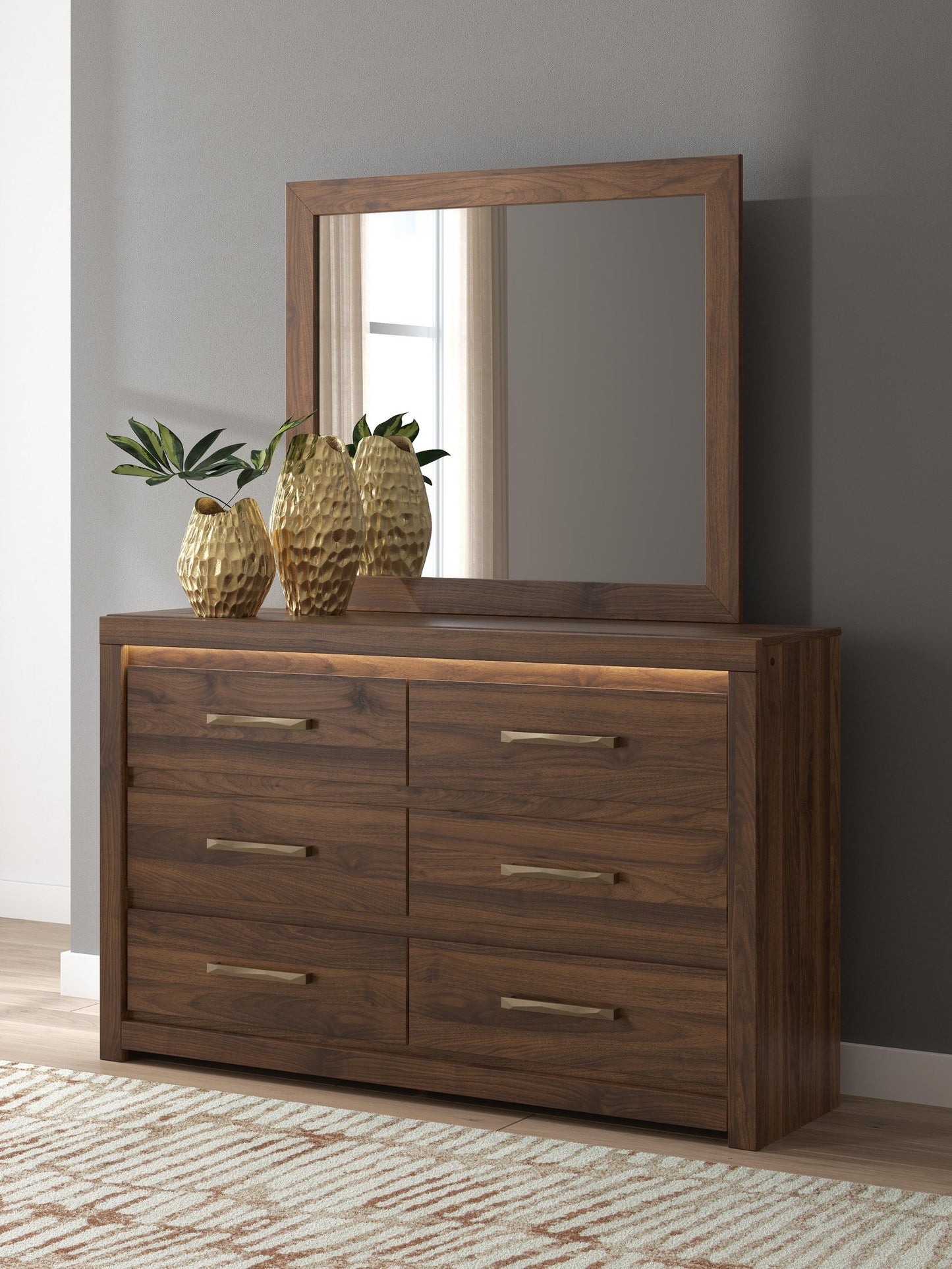 Breckori Dresser and Mirror