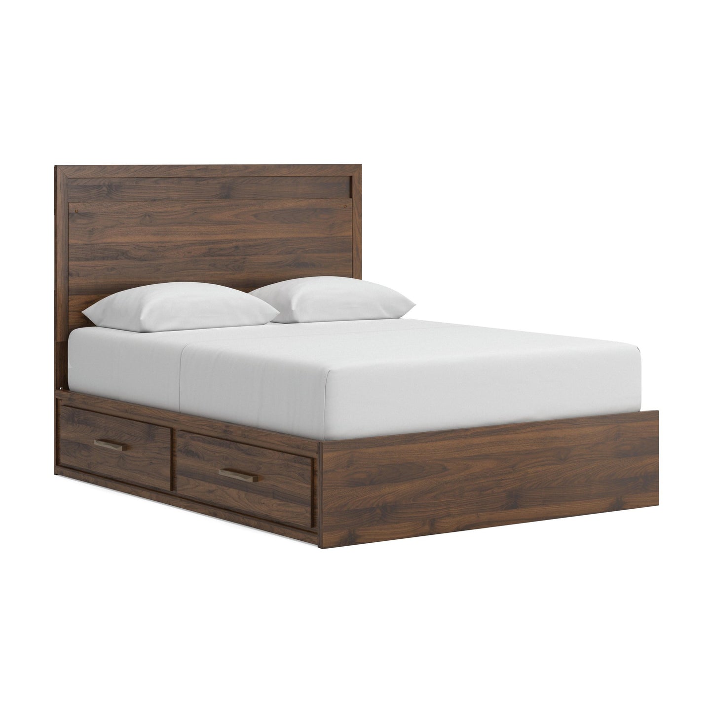 Breckori Queen Panel Bed with 2 Sided Storage